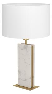 Eglo 390409 - Lampada da tavolo BELESAR 1xE27/40W/230V bianco