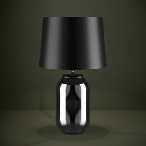 Eglo 390063 - Lampada da tavolo CUITE 1xE27/40W/230V nero/fumé