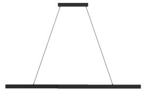Eglo 390368 - Lampadario LED dimmerabile MONTEBUONO LED/20W/230V 3000K nero