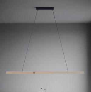 Eglo 390369 - Lampadario a sospensione con filo LED dimmerabile MONTEBUONO LED/21W/230V 3000K marrone