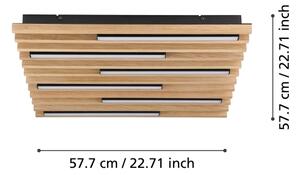 Eglo 390427 - Plafoniera LED dimmerabile MARREIRA 6xLED/8,5W/230V 3000K
