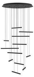 Eglo 390351 - Lampadario a sospensione con filo LED dimmerabile LINDOZA 12xLED/8,4W/230V 3000K