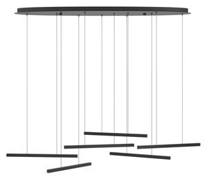 Eglo 39915 - Lampadario a sospensione con filo LED dimmerabile LINDOZA 6xLED/8,4W/230V 3000K