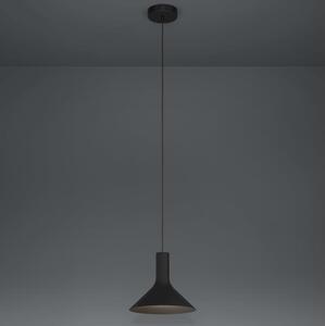 Eglo 390218 - Lampadario a sospensione con filo MORESCANA 1xE27/28W/230V nero