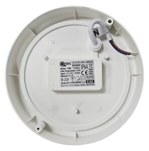 Plafoniera LED da esterno LED/15W/230V 4200K diametro 15,5 cm IP64 bianco