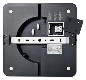 Plafoniera LED da bagno con sensore ELLÉ LED/24W/230V 26x26 cm IP54 antracite