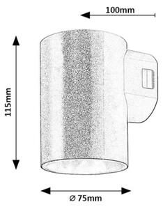 Rabalux 77161 - Applique a LED da esterno URFA LED/9W/230V IP65 bianco