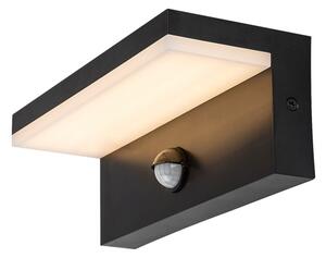 Rabalux 77115-Applique da esterno con sensore ZARAGOZA LED/9W/230V IP54 nero