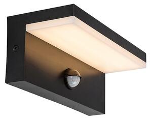Rabalux 77115-Applique da esterno con sensore ZARAGOZA LED/9W/230V IP54 nero