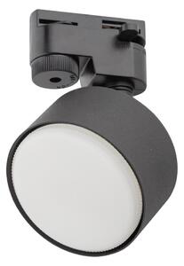Faretto per sistema a binario AVIA 1xGX53/15W/230V nero