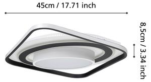 Eglo 39849 - Plafoniera LED dimmerabile BENALAURIA LED/21,5W/230V+LED/10,5W+LED/3W+RC