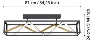 Eglo 390416 - Lampadario a plafone LED dimmerabile PENELA LED/45W/230V 2700-6500K +RC