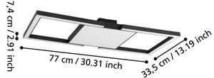 Eglo 390019 - Plafoniera LED dimmerabile MACELLARA LED/26,2W/230V + +TC