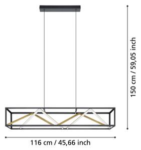 Eglo 390417 - Lampadario a sospensione con filo LED dimmerabile PENELA LED/46W/230V 2700-6500K + +TC
