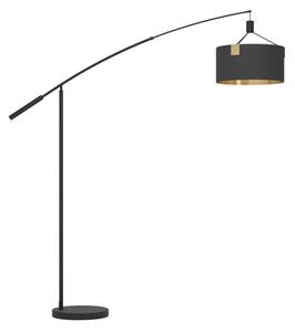 Eglo 39966 - Lampada con piedistallo TORTOLA 3xE27/40W/230V nero/oro
