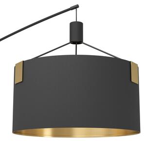 Eglo 39966 - Lampada con piedistallo TORTOLA 3xE27/40W/230V nero/oro