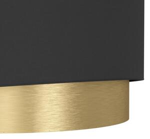 Eglo 390406 - Applique MANDERLINE 1xE27/40W/230V nero/oro