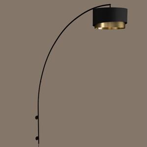 Eglo 390406 - Applique MANDERLINE 1xE27/40W/230V nero/oro