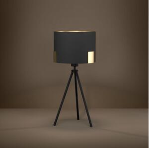 Eglo 39965 - Lampada da tavolo TORTOLA 1xE27/40W/230V nero/oro