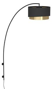 Eglo 390406 - Applique MANDERLINE 1xE27/40W/230V nero/oro