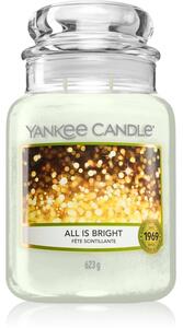 Yankee Candle All is Bright candela profumata Classic media 623 g