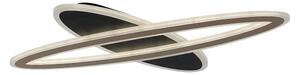 Rabalux 71313-LED Plafoniera dimmerabile TANELI 70W/230V 3000/4000/6000K nero+telecomando