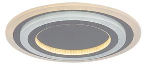 Rabalux 71315 - Plafoniera LED dimmerabile da soffitto TANELI 56W/230V 3000/4000/6000K finitura cromata + telecomando