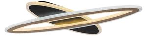 Rabalux 71313-LED Plafoniera dimmerabile TANELI 70W/230V 3000/4000/6000K nero+telecomando