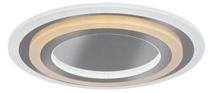 Rabalux 71315 - Plafoniera LED dimmerabile da soffitto TANELI 56W/230V 3000/4000/6000K finitura cromata + telecomando