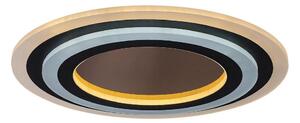 Rabalux 71314-LED lampada da soffitto dimmerabile TANELI 56W/230V 3000/4000/6000K cromo/nero+telecomando