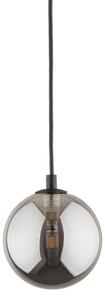 Lampadario su filo per sistema a binario TRACER 1xG9/8W/230V nero/fumé nero