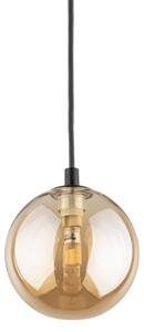 Lampadario su filo per sistema a binario TRACER 1xG9/8W/230V nero/fumé marrone