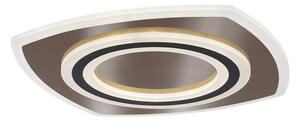 Rabalux 71317-LED Plafoniera LED dimmerabile TANELI 60W/230V 3000/4000/6000K cromo/nero+telecomando