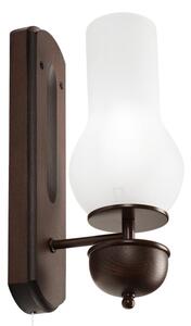 Brilagi - LED Applique COTTAGE 1xE14/40W/230V faggio/bianco