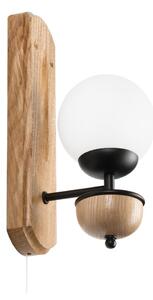 Brilagi - LED Applique COTTAGE 1xG9/40W/230V quercia/bianco