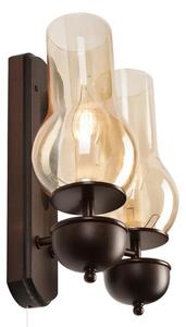 Brilagi - LED Applique COTTAGE 2xE14/40W/230V faggio/marrone