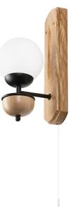 Brilagi - LED Applique COTTAGE 1xG9/40W/230V quercia/bianco