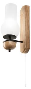 Brilagi - LED Applique COTTAGE 1xE14/40W/230V quercia/bianco