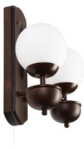 Brilagi - LED Applique COTTAGE 2xG9/40W/230V faggio/bianco