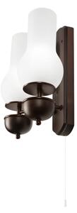 Brilagi - LED Applique COTTAGE 2xE14/40W/230V faggio/bianco