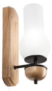 Brilagi - LED Applique COTTAGE 1xE14/40W/230V quercia/bianco