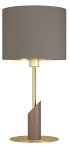 Eglo 390337 - Lampada da tavolo SANTANDRIA 1xE27/40W/230V marrone/oro