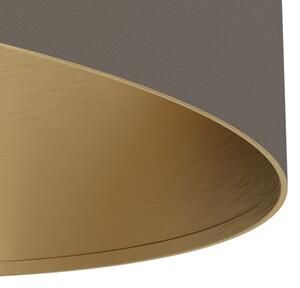 Eglo 390337 - Lampada da tavolo SANTANDRIA 1xE27/40W/230V marrone/oro