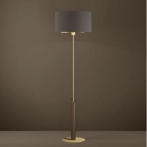 Eglo 390338 - Lampada con piedistallo SANTANDRIA 1xE27/40W/230V marrone/oro