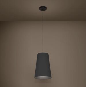 Eglo 390132 - Lampadario a sospensione con filo PETROSA 1xE27/40W/230V nero