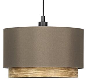 Eglo 390118 - Lampadario a sospensione con filo MARCHENA 1xE27/40W/230V marrone