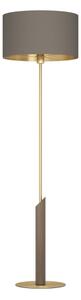Eglo 390338 - Lampada con piedistallo SANTANDRIA 1xE27/40W/230V marrone/oro