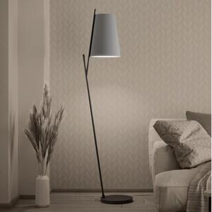 Eglo 390137 - Lampada con piedistallo PETROSA 1xE27/40W/230V grigio