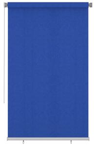 Tenda a Rullo per Esterni 140x230 cm Blu HDPE