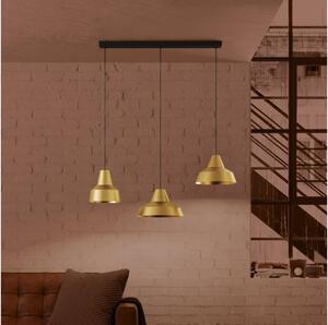 Eglo 390016 - Lampadario a sospensione con filo SAVARNA 3xE27/40W/230V oro